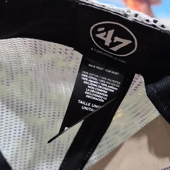 Cleveland‎ Browns Trucker Hat Cap Zubaz 47 Brand NWT - Picture 6 of 8